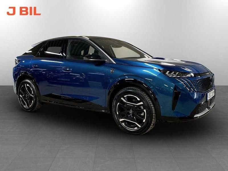 Blå Begagnad 2024 Peugeot e-3008 Ultimate SUV | 429 900 kr (Marknadspris) - Bild 1/3