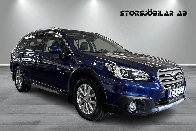 Blå Begagnad 2016 Subaru Outback SUV | 199 000 kr (Marknadspris) - Bild 1/4