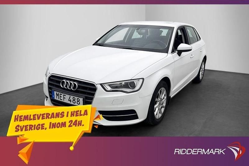 Begagnad Audi A3 Attraction 110 HK (80 kW) 2016 Vit