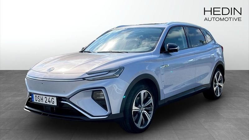 Blå (blue) Begagnad 2022 MG Marvel R Performance SUV | 299 900 kr (Superpris) - Bild 1/4