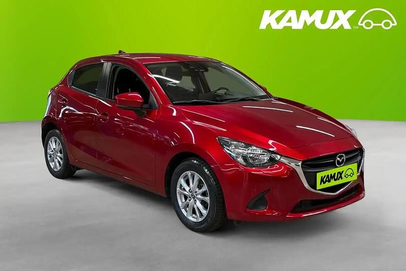 Röd Begagnad 2019 Mazda 2 Halvkombi | 179 800 kr (Lite dyr) - Bild 1/4