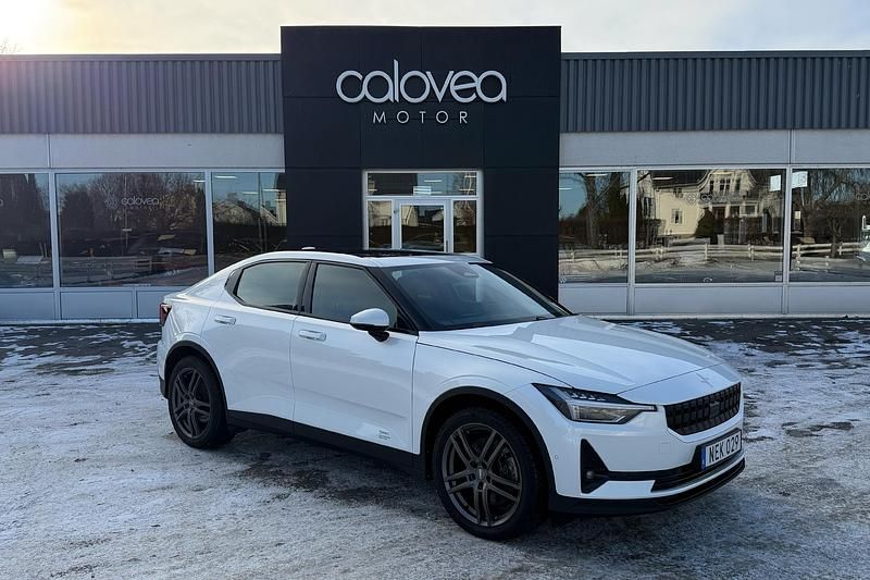 Begagnad Polestar 2 Long Range Single Motor 219 kW (299 HK) 2022 Vit Halvkombi