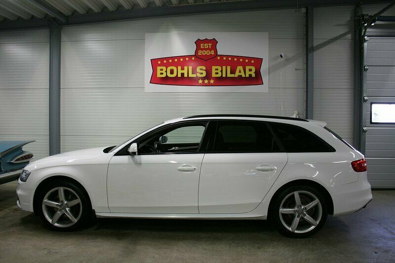 Begagnad Audi A4 Sport 191 HK (140 kW) 2015 Vit Kombi