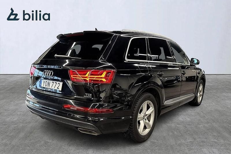 Begagnad Audi Q7 S-Line 272 HK (200 kW) 2018 Svart SUV