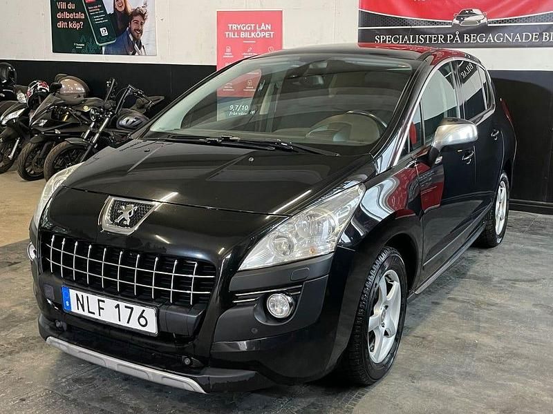 Begagnad Peugeot 3008 112 HK (82 kW) 2012 Svart Kombi