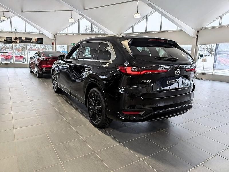 Ny Mazda CX-80 Homura-Line 2026 Svart SUV