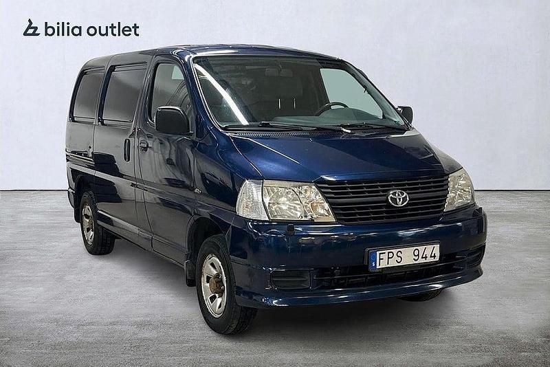 Begagnad Toyota HiAce City 117 HK (86 kW) 2007 Blå Van