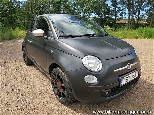 Fiat 500 blackjack edition