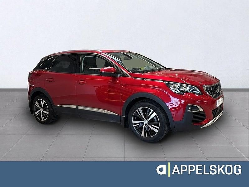Begagnad Peugeot 3008 Allure 131 HK (96 kW) 2020 Röd SUV