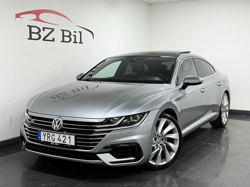 Silver Begagnad 2017 VW Arteon GTS Halvkombi | 199 900 kr (Lite dyr) - Bild 1/4