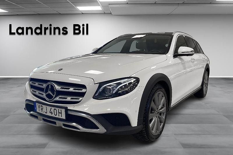 Begagnad Mercedes E220 All-Terrain 194 HK (142 kW) 2019 Vit Kombi