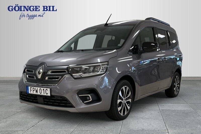 Grå Begagnad 2023 Renault Kangoo Minibuss | 359 000 kr (Bra pris) - Bild 1/3