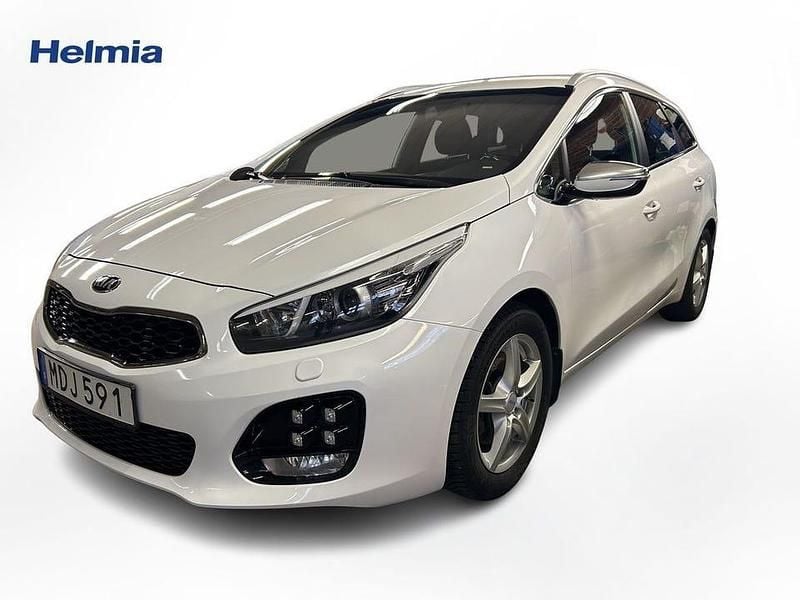 Begagnad Kia Ceed Sportswagon GT-Line 137 HK (100 kW) 2016 Vit Kombi