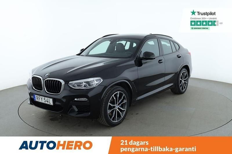 Svart Begagnad 2019 BMW X4 M Sport SUV | 419 000 kr (Marknadspris) - Bild 1/4