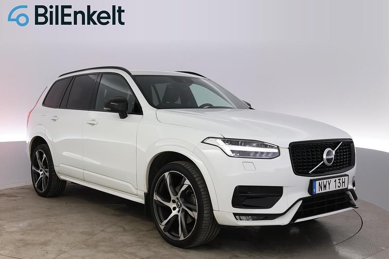 Begagnad Volvo XC90 R-Design 238 HK (175 kW) 2020 Vit SUV