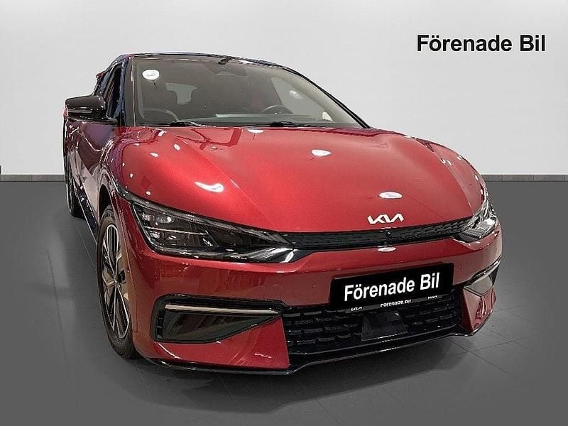 Begagnad Kia EV6 GT-Line 239 kW (325 HK) 2022 Röd SUV