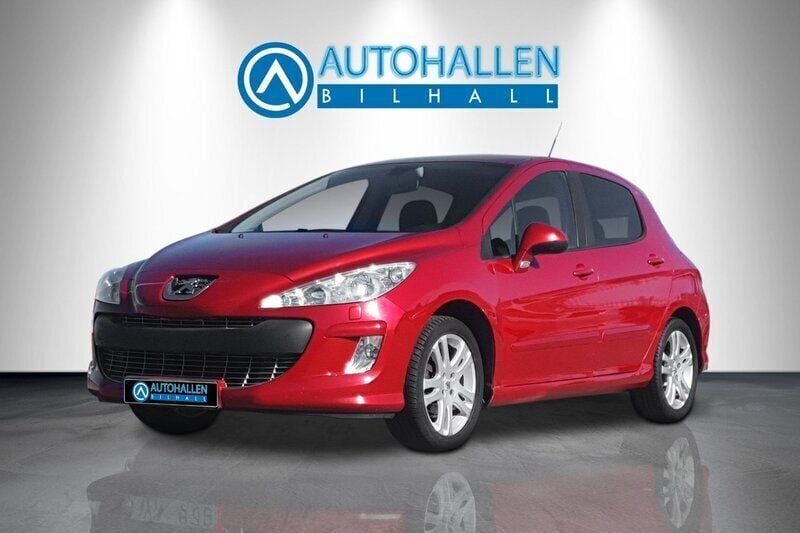 Röd Begagnad 2009 Peugeot 308 Halvkombi | 34 200 kr (Bra pris) - Bild 1/4