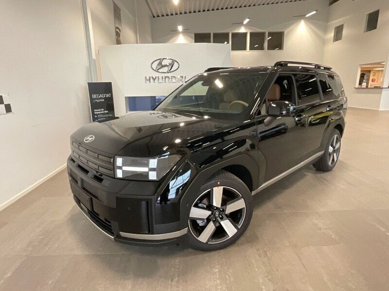 Abyss black (metallictillägg) Ny 2024 Hyundai Santa Fe Advanced SUV | 689 900 kr (Marknadspris) - Bild 1/4