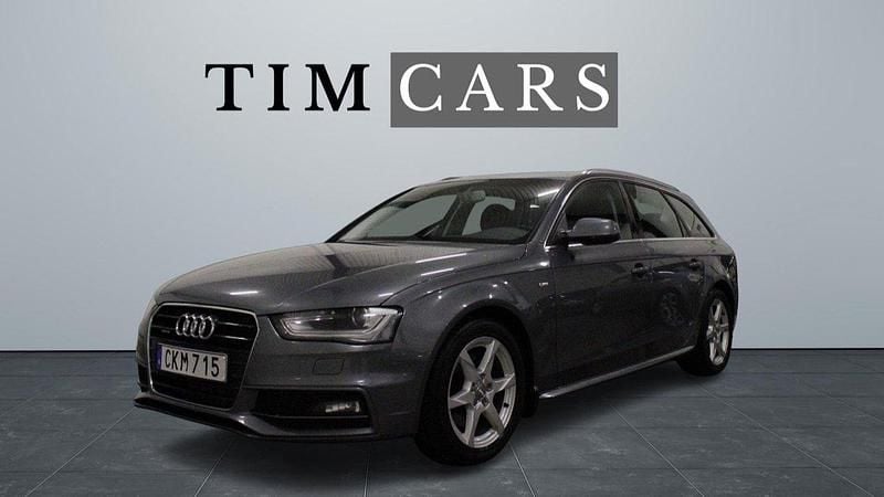 Grå Begagnad 2014 Audi A4 Kombi | 116 999 kr (Marknadspris) - Bild 1/4