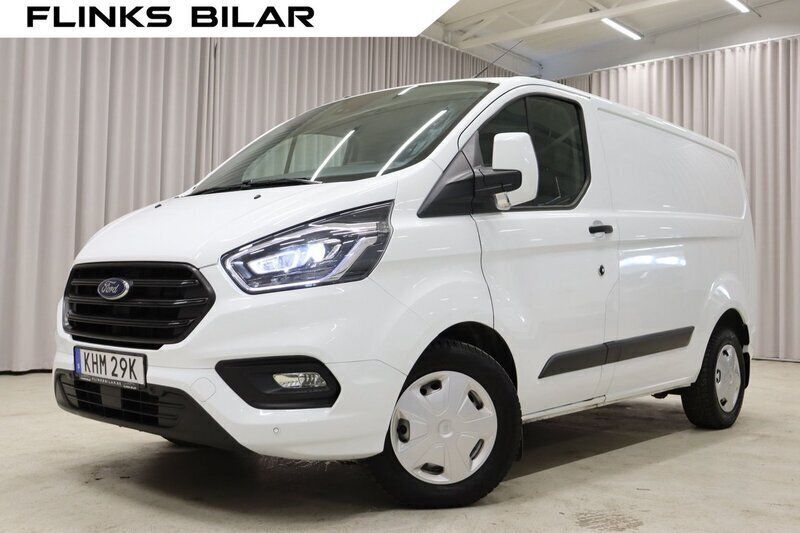 Vit (frozen white) Begagnad 2022 Ford Transit Custom Van | 379 900 kr - Bild 1/4