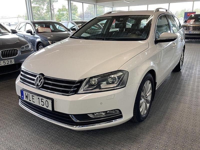 Vit Begagnad 2014 VW Passat Kombi | 69 900 kr (Bra pris) - Bild 1/4