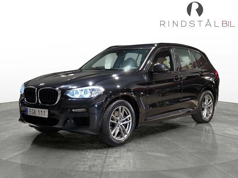 Svart Begagnad 2018 BMW X3 M Sport SUV | 299 900 kr (Lite dyr) - Bild 1/3