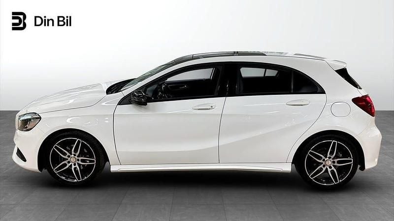 Begagnad Mercedes A180 AMG 122 HK (89 kW) 2016 Vit Halvkombi
