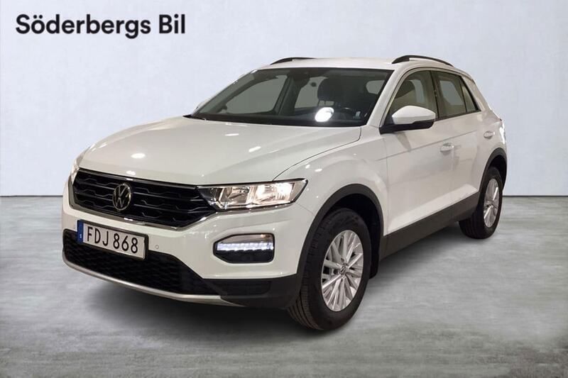 Vit Begagnad 2020 VW T-Roc Style SUV | 239 800 kr (Superpris) - Bild 1/4
