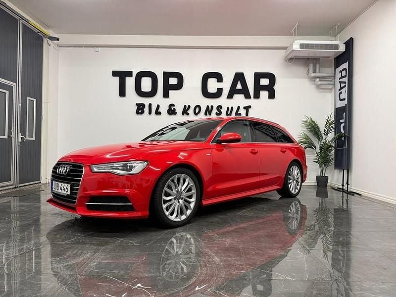 Röd Begagnad 2016 Audi A6 Sport Kombi | 169 900 kr (Bra pris) - Bild 1/4