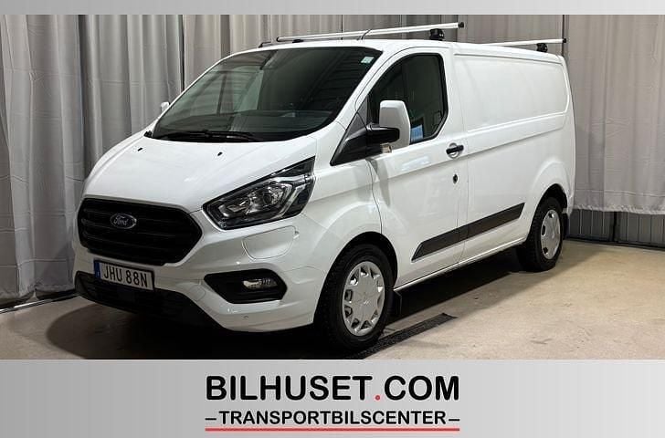 Vit Begagnad 2022 Ford Transit Custom Van | 249 000 kr (Bra pris) - Bild 1/4