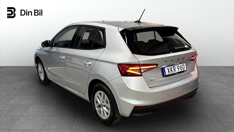 Ny Skoda Fabia 2026 Silver Halvkombi