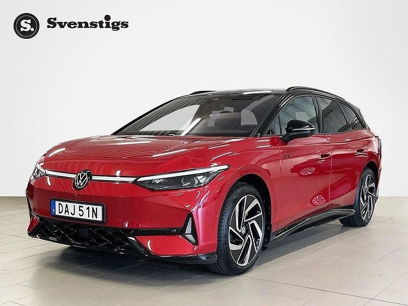 Röd Begagnad 2025 VW ID.7 GTX Sedan | 624 900 kr (Bra pris) - Bild 1/4