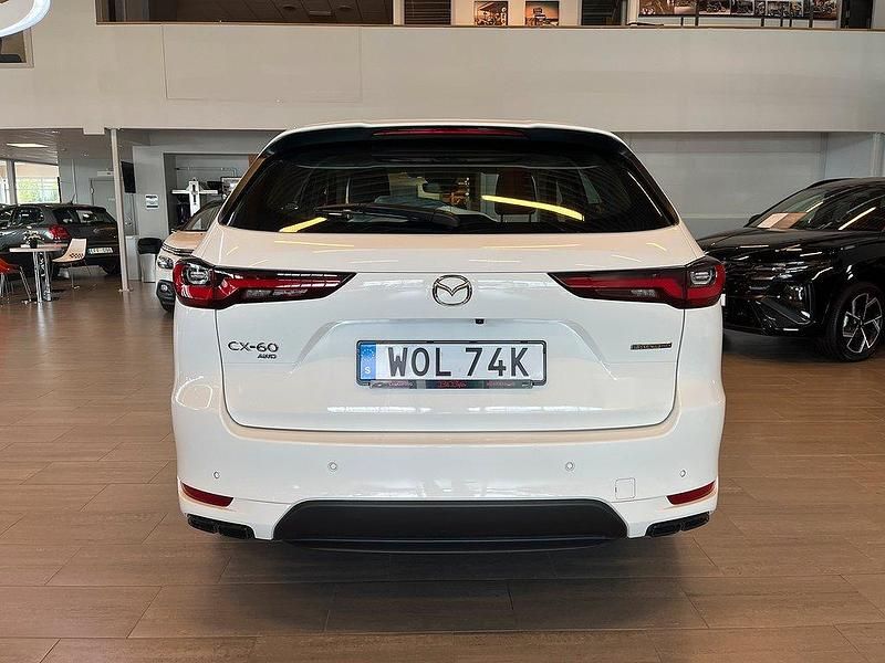 Begagnad Mazda CX-60 Homura-Line 327 HK (240 kW) 2023 Vit SUV