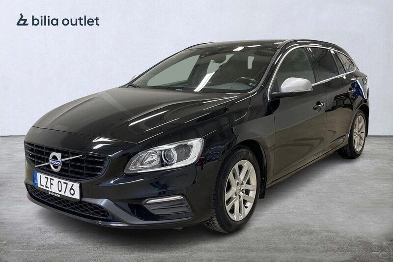 Svart Begagnad 2015 Volvo V60 R-Design Kombi | 209 900 kr (Dyr) - Bild 1/4