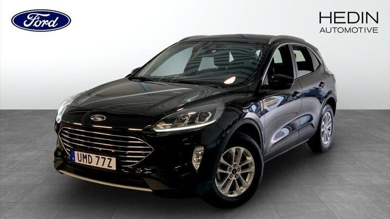Svart (black) Begagnad 2022 Ford Kuga Titanium SUV | 289 900 kr (Marknadspris) - Bild 1/4