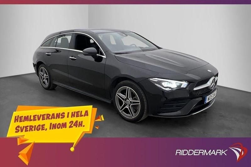 Svart Begagnad 2023 Mercedes CLA250 Shooting Brake AMG Kombi | 289 700 kr - Bild 1/3