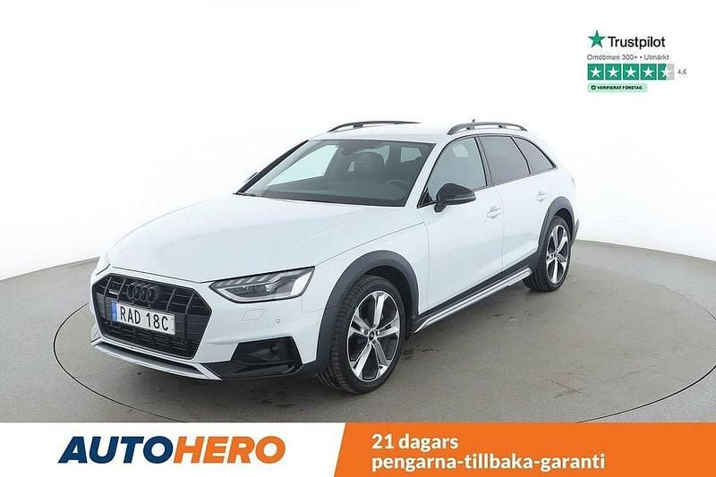 Vit Begagnad 2022 Audi A4 Allroad Kombi | 439 000 kr (Lite dyr) - Bild 1/4