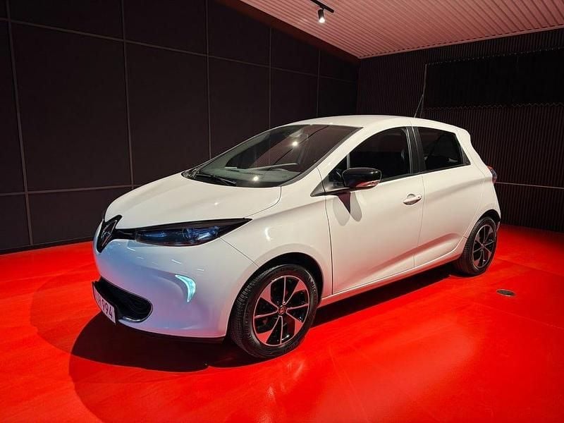 Vit Begagnad 2018 Renault Zoe Intens Halvkombi | 119 900 kr (Bra pris) - Bild 1/4