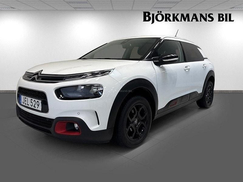 Vit Begagnad 2018 Citroën C4 Cactus PureTech Halvkombi | 109 900 kr (Marknadspris) - Bild 1/4