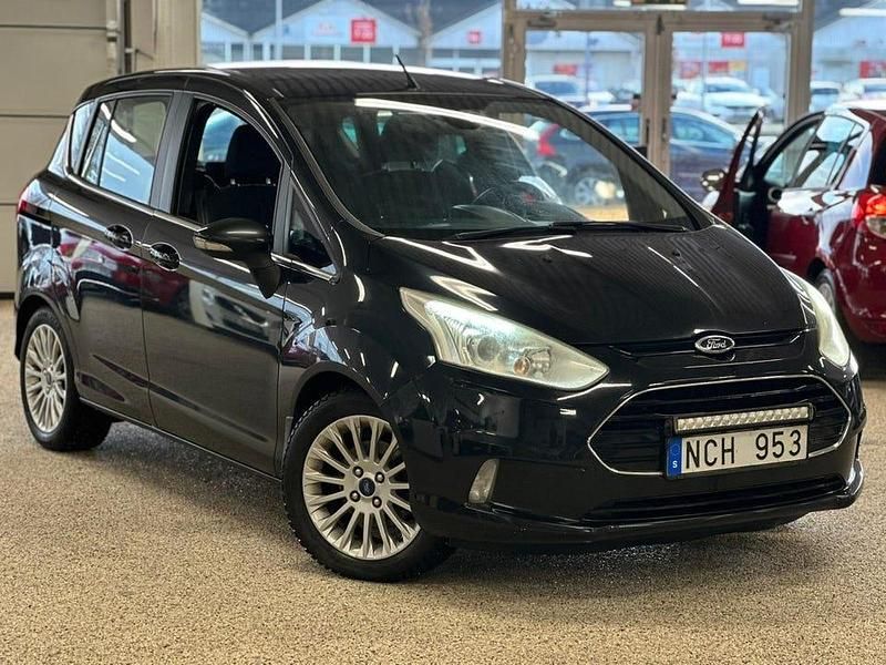 Svart Begagnad 2013 Ford B-MAX Minibuss | 44 990 kr (Marknadspris) - Bild 1/4