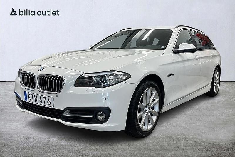 Begagnad BMW 520 Sport Line 190 HK (139 kW) 2016 Vit Kombi