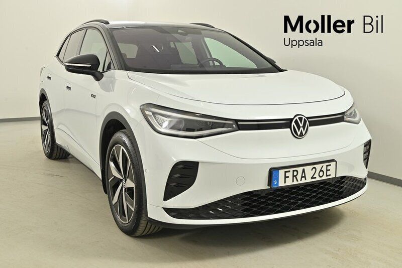 Svart (myth black metallic) Begagnad 2023 VW ID.4 GTX SUV | 429 900 kr (Marknadspris) - Bild 1/3