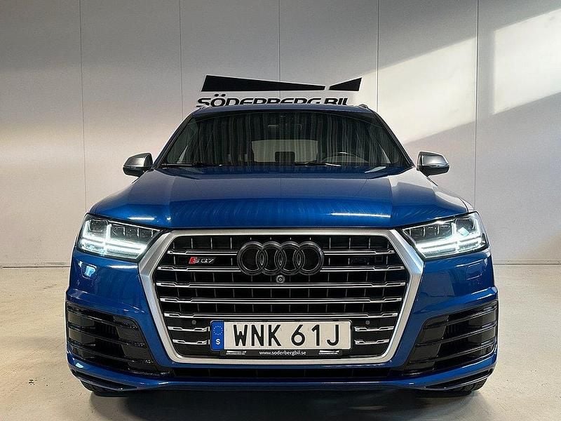 Begagnad Audi SQ7 Exclusive 435 HK (319 kW) 2016 Blå SUV
