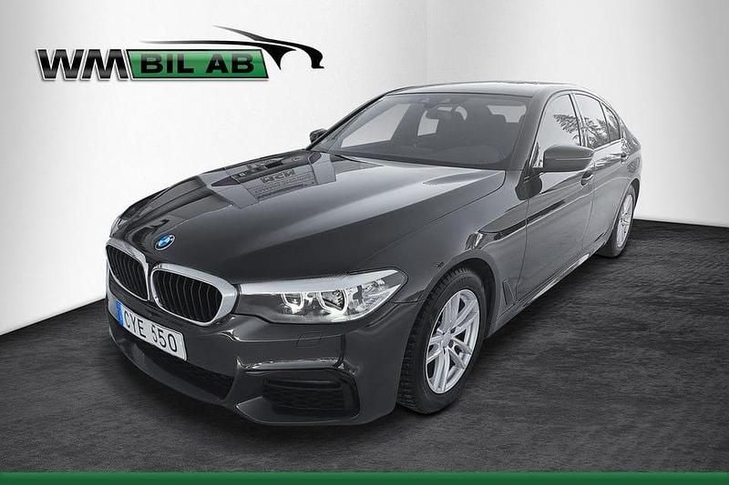 Begagnad BMW 520 M Sport 190 HK (139 kW) 2018 Grå Sedan