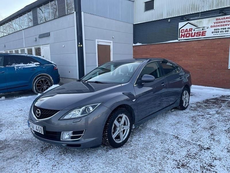 Grå Begagnad 2009 Mazda 6 Inclusive Sedan | 49 900 kr (Bra pris) - Bild 1/4