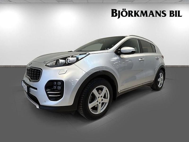 Grå Begagnad 2016 Kia Sportage GT-Line SUV | 209 900 kr (Bra pris) - Bild 1/4