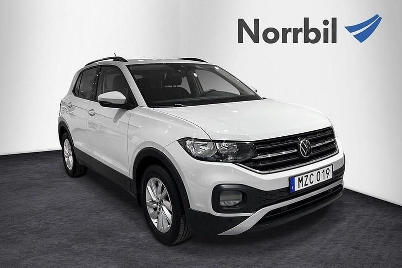 Grå Begagnad 2022 VW T-Cross SUV | 194 900 kr (Marknadspris) - Bild 1/4