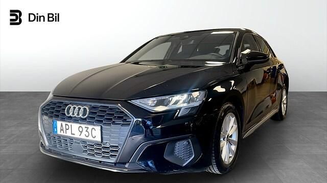 Brilliantsvart Begagnad 2021 Audi A3 Proline | 225 000 kr (Marknadspris) - Bild 1/4