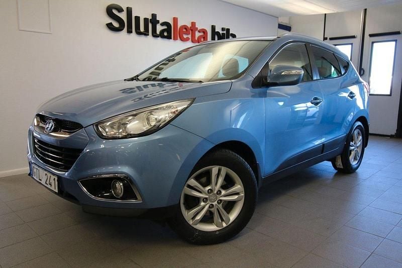 Ljusblå Begagnad 2013 Hyundai ix35 SUV | 84 900 kr (Lite dyr) - Bild 1/4
