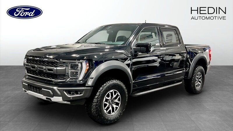 Svart (black) Begagnad 2023 Ford F-150 Raptor Pickup | 1 243 750 kr (Lite dyr) - Bild 1/4